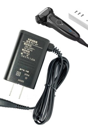 Caricabatterie da 4,8 V per rasoio elettrico Panasonic RE7-87 / ESLV50 / ESLV54 / ESRT34 / ESLT20, spina USA