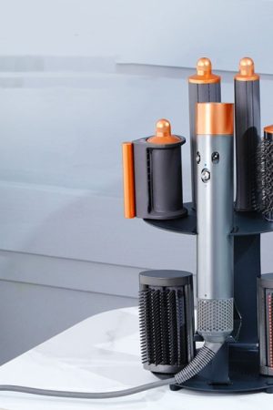 Per Dyson Airwrap Ferro arricciacapelli Supporto da tavolo Supporto da parete in acciaio al carbonio