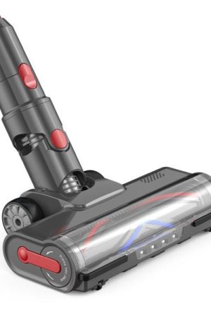 Per aspirapolvere Dyson V7 / V8 / V10 / V11 / V15 Spazzola per pavimenti a turbina ad alta coppia con illuminazione