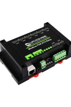 Modulo relè Ethernet industriale Waveshare 24964 a 8 canali, comunicazione porta PoE