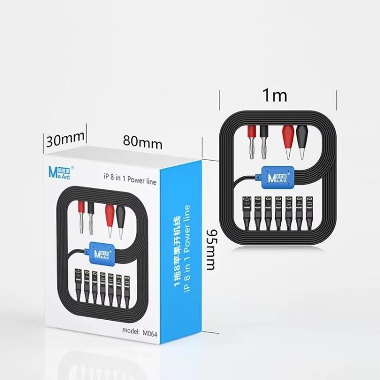 MaAnt M064 1M 8 in 1 Cavo di alimentazione flessibile per test di linea - immagine 7