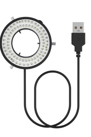 Riparazione del telefono cellulare 72 perline microscopio anello sorgente luminosa