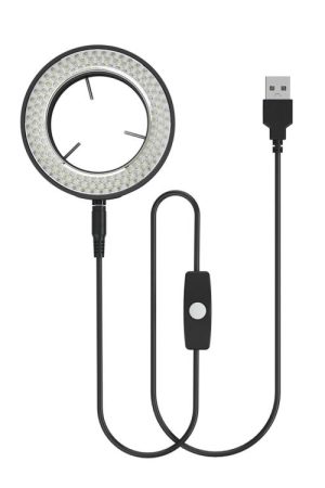 Riparazione del telefono cellulare 144 perline microscopio anello sorgente luminosa