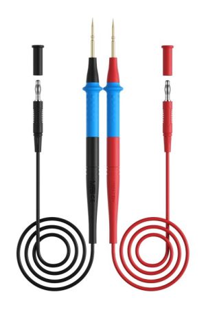 Penne multimetro Cavo in silicone appuntito Penne di prova in acciaio inossidabile staccabili antigelo Accessori