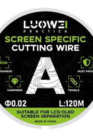 LUOWEI 120M Cell Phone LCD Screen Separation Line High Durezza Taglio Filo diamantato