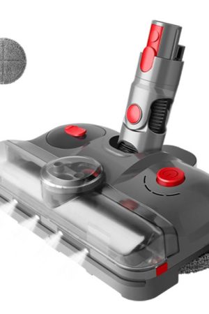 Testa di mocio elettrico 4 in 1 con luce sterilizzatrice UV e serbatoio dell'acqua