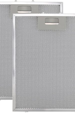 Per cappa aspirante Broan SB08087294, confezione da 2 filtri, 298 x 239 x 9 mm