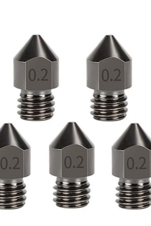 MK8 Hardened Steel Nozzle High-Temperature Resistant 3D Printer Extruder Hotend