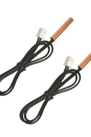 Sensore di temperatura con testa in rame da 10K, 2 pezzi/confezione, sonda termistore per tubo di aria condizionata