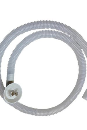 Kit ugello a gomito da 18 mm per scarico aria condizionata con tubo flessibile di scarico da 1 m per unità esterne AC