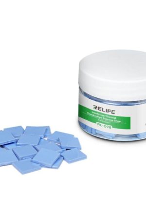 100pcs /Box Soft Compressible Insulating Thermal Silicone Sheet For Various Electronic Devices Components