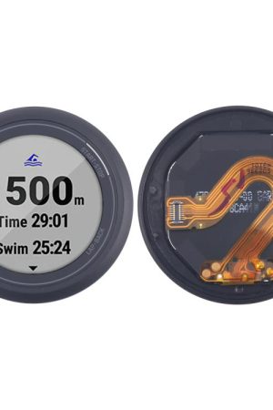 Per Garmin Swim 2 Schermo LCD originale smontato, digitalizzatore, assemblaggio completo con scala oraria Dia