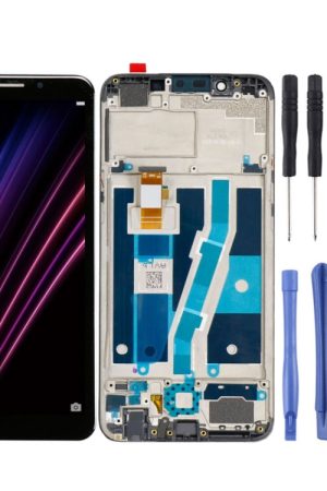 Schermo LCD e digitalizzatore assemblato completo per OPPO A1, con cornice