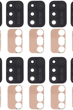 Obiettivo per fotocamera posteriore da 10 pezzi, For Infinix Hot 10 Play, For Infinix Hot 10s/Hot 10T, For Infinix Hot 10i/Smart 5 Pro, For Infinix Note 8, For Infinix Note 10, For Infinix Hot 11s, For Infinix Hot 11 Play, For Infinix Zero X/Zero X Pro...