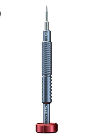 MECCANICO Cacciavite magnetico in lega META Y per la riparazione del telefono, Torx T2, Tri-point 0.6, Pentalobe 0.8, Cross 1.2, Cross 1.5, Cross 2.5