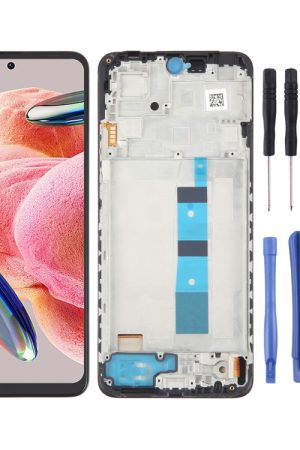 Digitalizzatore di schermi LCD in materiale OLED assemblaggio completo con cornice, For Xiaomi Redmi Note 12 4G, For Xiaomi Poco X5, For Xiaomi Redmi Note 12 5G