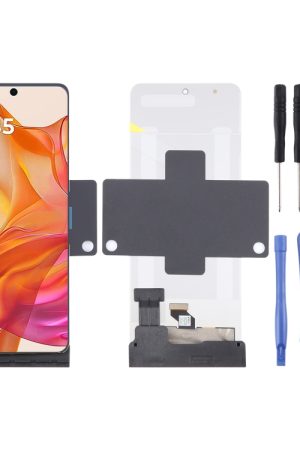 Schermo LCD AMOLED LTPO pieghevole originale con digitalizzatore assemblaggio completo, For Motorola Razr 50 Ultra, For Motorola Razr 50