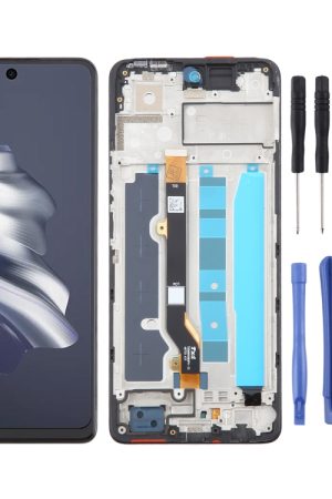 Digitalizzatore schermo LCD OEM completo con telaio, For Tecno Spark 20 Pro 4G KJ6, For Tecno Spark 20C BG7n, For Tecno Camon 20 Pro CK7n, For Tecno Spark 10C KI5k, For Tecno Spark 10 KI5q, For Tecno Spark Go 2023 BF7n, For Tecno Spark 10 Pro KI7...