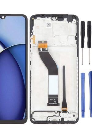 Digitalizzatore schermo LCD originale completo con telaio, For Xiaomi Redmi A3 Pro, For Xiaomi Poco C75, For Xiaomi Redmi 14R, For Xiaomi Redmi 14C 4G