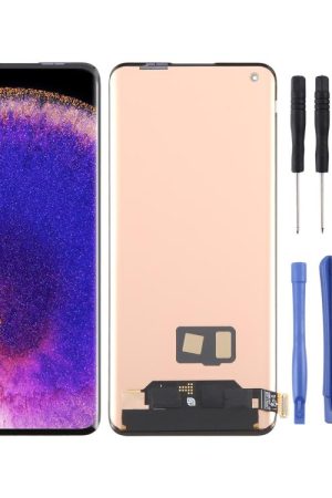 Schermo LCD OLED con digitalizzatore assemblaggio completo con identificazione delle impronte digitali, For OPPO Find X5 Pro CPH2305, For OPPO Find X3 Pro, For OPPO Find X3