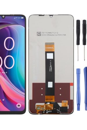 LCD Screen with Digitizer Full Assembly, For TCL K33 5G T513V, For TCL K32 5G T513W, For TCL 60 SE T517H, For TCL 60 5G T521H, For TCL 605 T517D, For TCL 60R T519H