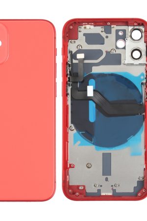 Cover posteriore della batteria (con tasti laterali, vassoio scheda, cavo flessibile di alimentazione, volume e modulo di ricarica wireless) per iPhone 12 Mini, For iPhone 12 Mini