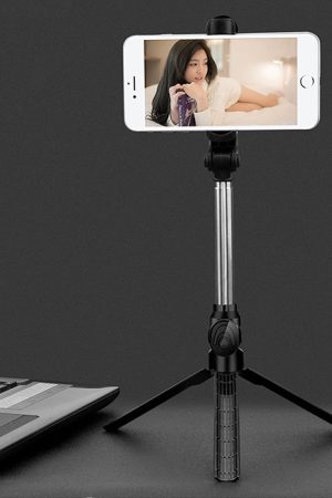 Treppiede con asta autoscatto Bluetooth per trasmissione live mobile multifunzione XT10