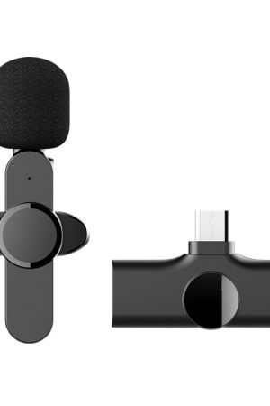 Interfaccia Type-C / USB-C Live Broadcast Microfono wireless Lavalier
