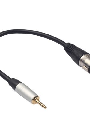 TC210KF183 Cavo audio da 3,5 mm maschio a XLR femmina, lunghezza: 0,3 m