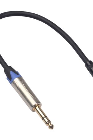 TC203NF03 Cavo audio da 6,35 mm maschio a 3,5 mm femmina, lunghezza: 0,3 m