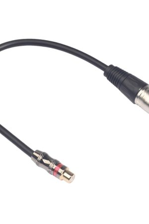 TR026K18-03 Cavo audio RCA femmina a XLR femmina, lunghezza: 0,3 m