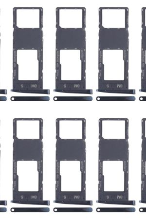 For Motorola Moto G6 Plus 10pcs Original SIM + Micro SD Card Tray, For Motorola Moto G6 Plus