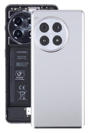 For OnePlus Ace 3 Pro PJX110 Original Glass Battery Back Cover with Camera Lens, For OnePlus Ace 3 Pro (Original)