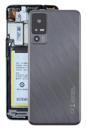 For TCL 40R T771K Original Back Cover with Camera Lens Cover, For TCL 40 R(Original with Camera Lens Cover)