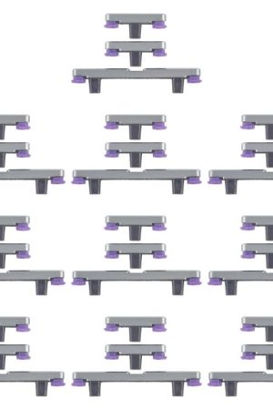 For Motorola Edge 60 Pro 10pairs Power Button and Volume Control Button, For Motorola Edge 60 Pro