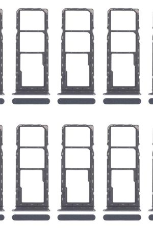 For Realme C65 4G RMX3910 10pcs Original SIM Card Tray + SIM Card Tray + Micro SD Card Tray, For Realme C65 4G(Original)