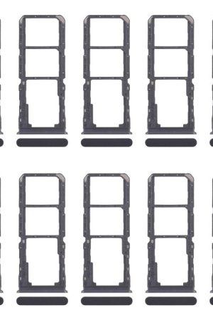For Realme 11 5G RMX3780 10pcs Original SIM Card Tray + SIM Card Tray + Micro SD Card Tray, For Realme 11 5G(Original)