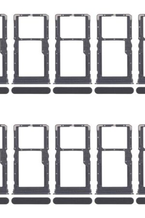 For Realme 10 Pro 5G RMX3663 RMX3660 RMX3661 10pcs Original SIM Card Tray + SIM Card Tray / Micro SD Card Tray, For Realme 10 Pro 5G(Original)