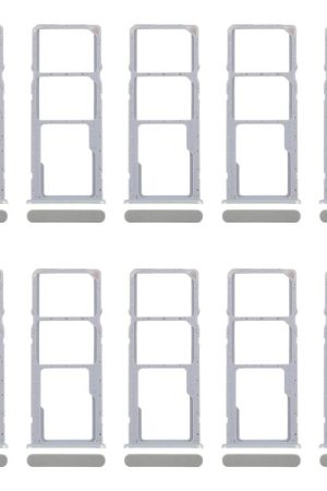 For Realme C63 4G 10pcs Original SIM Card Tray + SIM Card Tray + Micro SD Card Tray, For Realme C63 4G(Original)