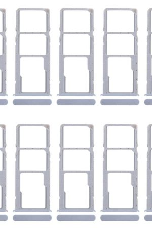 For Realme Narzo N63 4G 10pcs Original SIM Card Tray + SIM Card Tray + Micro SD Card Tray, For Realme Narzo N63 4G(Original)