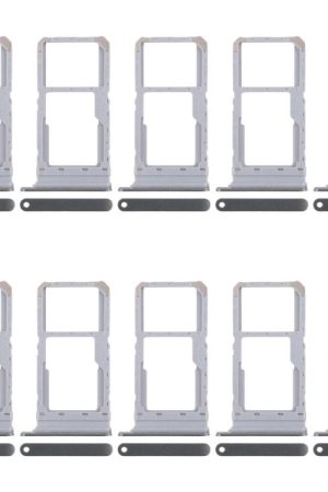 For Realme 12x India 5G RMX3998 10pcs Original SIM Card Tray + SIM Card Tray / Micro SD Card Tray, For Realme 12x India 5G (Original)