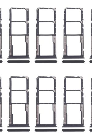 For Xiaomi Poco M6 Pro 4G 10pcs Original SIM Card Tray + SIM Card Tray + Micro SD Card Tray, For Xiaomi Poco M6 Pro 4G