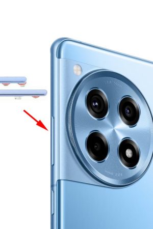 Pulsante di accensione e pulsante di controllo del volume per OnePlus 12R, For OnePlus 12R