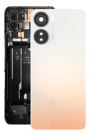 For ZTE Axon 40 Lite Plastic Battery Back Cover with Camera Lens Cover, For ZTE Axon 40 Lite(with Camera Cover)