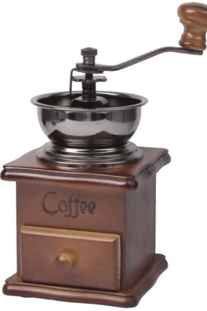 Macinacaffè manuale Macinacaffè in legno Ciotola antica Macinacaffè a mano