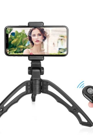 APEXEL Portable Handheld Lazy Live Broadcast Desktop Folding Universal Bluetooth Treppiede Supporto per telefono