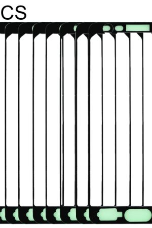 Per Galaxy J3 Pro / J3110 10 pezzi adesivo per alloggiamento anteriore