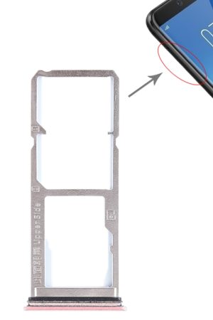 Per Vivo Y75 2 x vassoio per scheda SIM + vassoio per scheda micro SD, For Vivo Y75