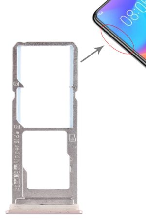 Per Vivo Y85 / Z1 / Z1i / V9 Youth / V9 2 x vassoio scheda SIM + vassoio scheda micro SD, For Vivo Y85