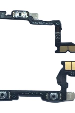 Per OnePlus 6T 1 paio di pulsanti di accensione e cavo flessibile del pulsante del volume